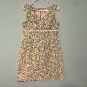 Lilly Pulitzer Pastel Swirl Midi Dress